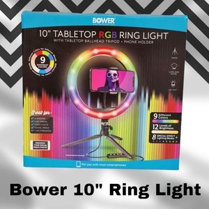 Bower 10" RGB Ring Light